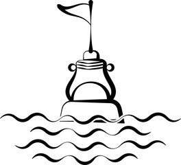 Buoy Icon, Float Buoy Icon