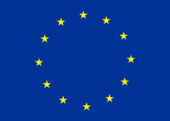 Vector Europe flag