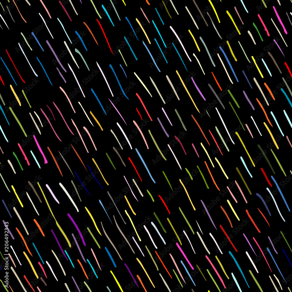 Aufkleber abstract strokes, seamless pattern for your design