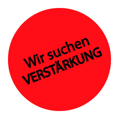 Wir suchen Verstärkung 