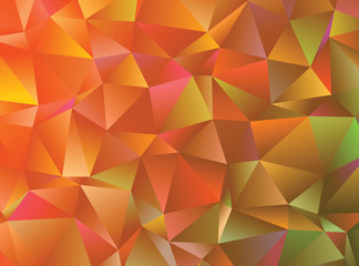 Fototapeta premium Abstract vector polygonal background. Low poly triangular pattern. The best graphic resourse for your design works.