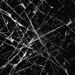 Silver splatter spots on dark, modern luxurious background, vector illustration