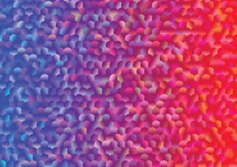 Modern geometrical circle abstract background. Geometric pattern in halftone style with gradient. A new texture for your design.