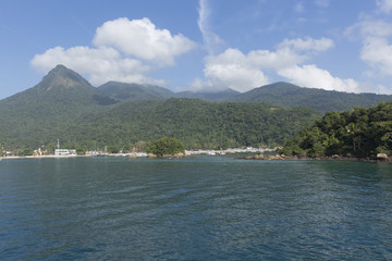 Abraao Village in Ilha Grande - Angra dos Reis.