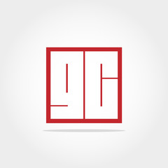 Initial Letter GC Logo Design