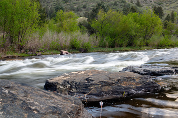 Rapids in Clear Creek Canyon