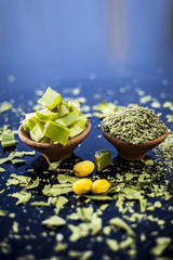 Indian Ayurvedic face pack best to cure acnes and pimple along with black heads i.e. Face pack or...