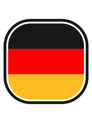 Obraz premium button 3 farben deutschland nation schwarz rot gold flagge design logo cool