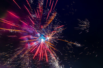 fogo de artifício
