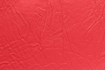 Artificial skin red color. Background, texture.