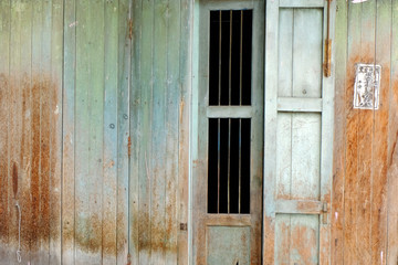 Obraz na płótnie Canvas Vintage wooden door