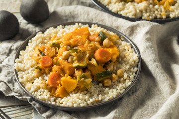Homemade Vegetarian Moroccan Couscous