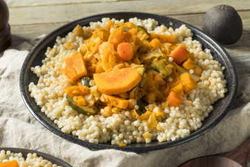 Homemade Vegetarian Moroccan Couscous