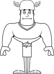Cartoon Bored Hermes