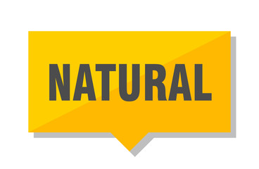 natural price tag
