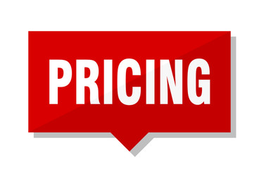 pricing red tag