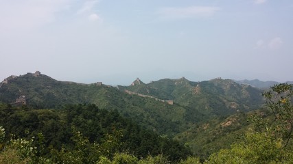 Obraz premium The great wall of china August 2014