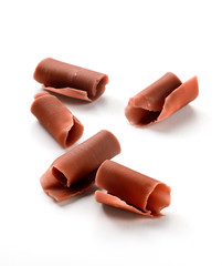 chocolate curls