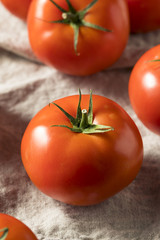 Raw Red Organic Tomatoes