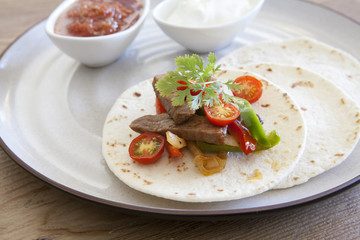 Beef Fajitas