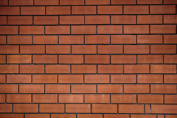 Red brick wall background