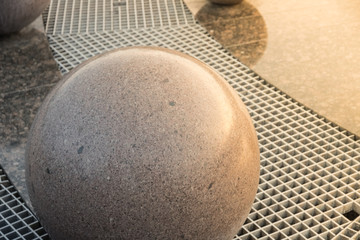 Stone ball, Urban design