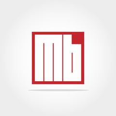 Initial Letter MB Logo Design