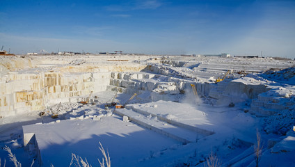 Panorama of the quarry