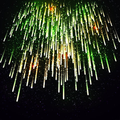 fireworks from sky