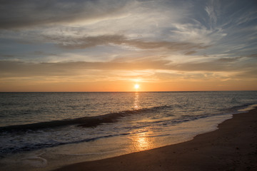 Fototapeta na wymiar Sunset at Captiva Island, Gulf Coast