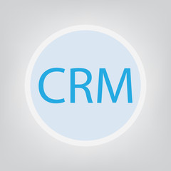 CRM (Customer Relationship Management) concept- vector illustration