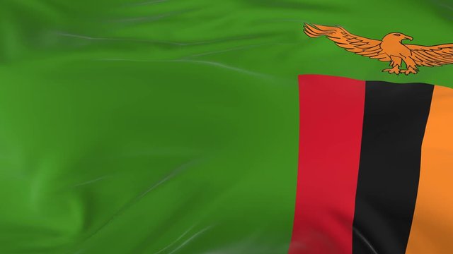 Флаг - Замбия