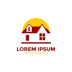 home garden logo vector design