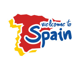Spain map icon