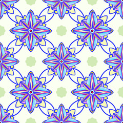 Fototapeta na wymiar Seamless pattern with ornament