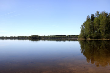 Fototapeta na wymiar Calm lake