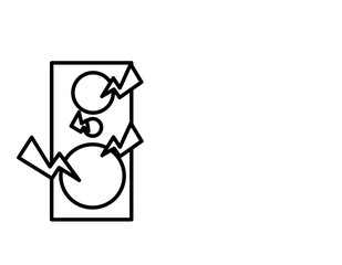 スピーカー音(線画)