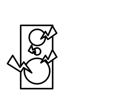 スピーカー音(線画)