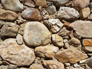 Rustic stone wall background