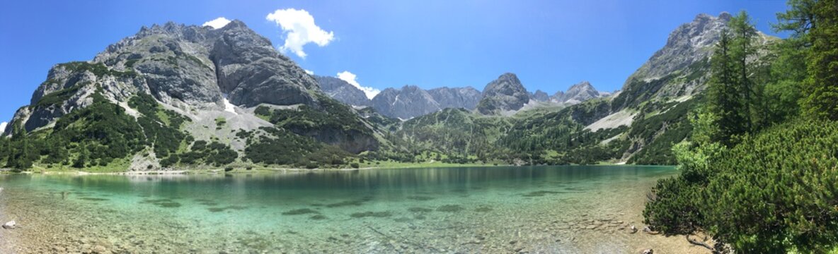 Panorama Seebensee