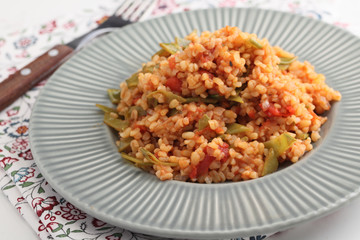 Bulgur pilaf