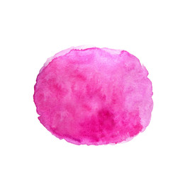 Pink Abstract Circle Stroke.