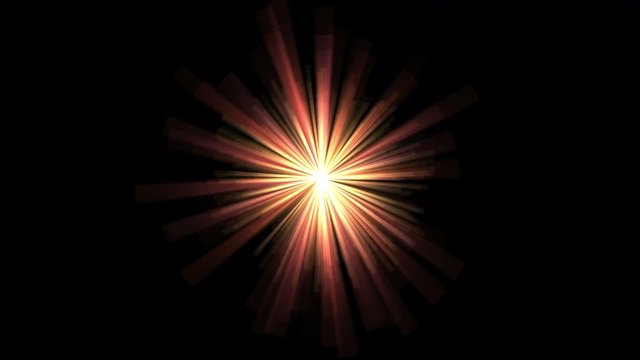 4k Abstract gold rays hope light background,flare star sunlight,radiation ray laser energy,tunnel passage lines backdrop.