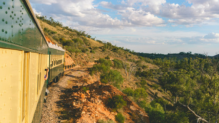 Pichi Richi railway in Quorn South Australia