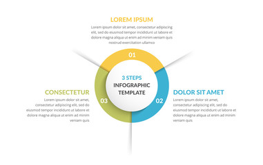 Circle Infographics - Three Elements