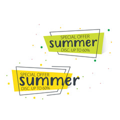 Summer Sale Banner Design Template