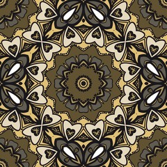 colored geometric vector pattern. Vector illustration. ideal for creative and decorative projects.