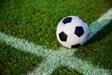 soccer football on the line © pixfly