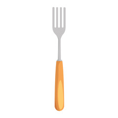 fork cutlery tool icon vector illustration design