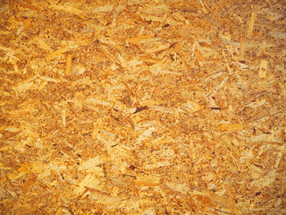 The plywood wall is yellow.